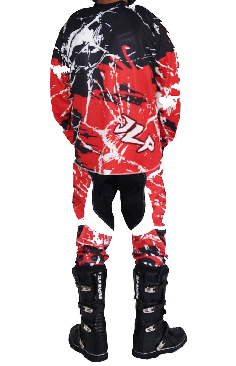 tenue enfant rouge JLP RACING - Main Image