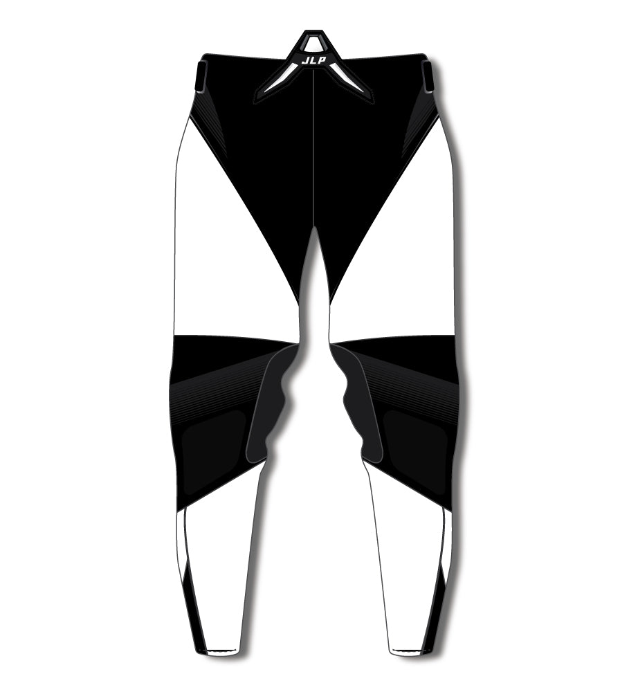 JLP Racing Pantalon Enfant Noir - Pantalon Moto Cross Quad VTT BMX Ultra Léger & Confort - Tailles 5 à 12 Ans - Fit & Performant